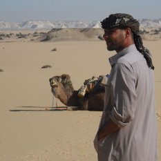 Ahmad Abdelalim van Inside Nature natuurreizen naar de woestijn van Egypte